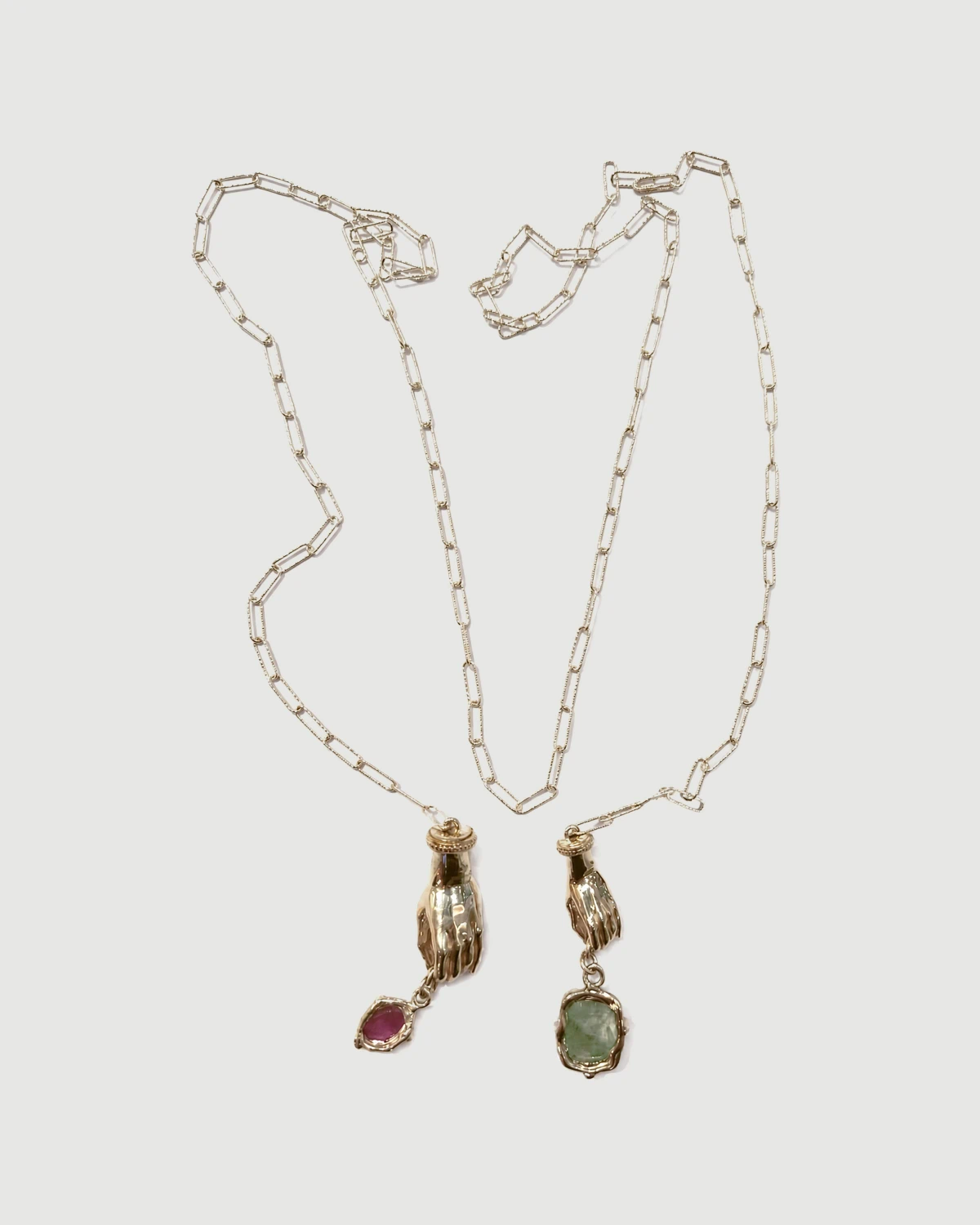 Hands necklace