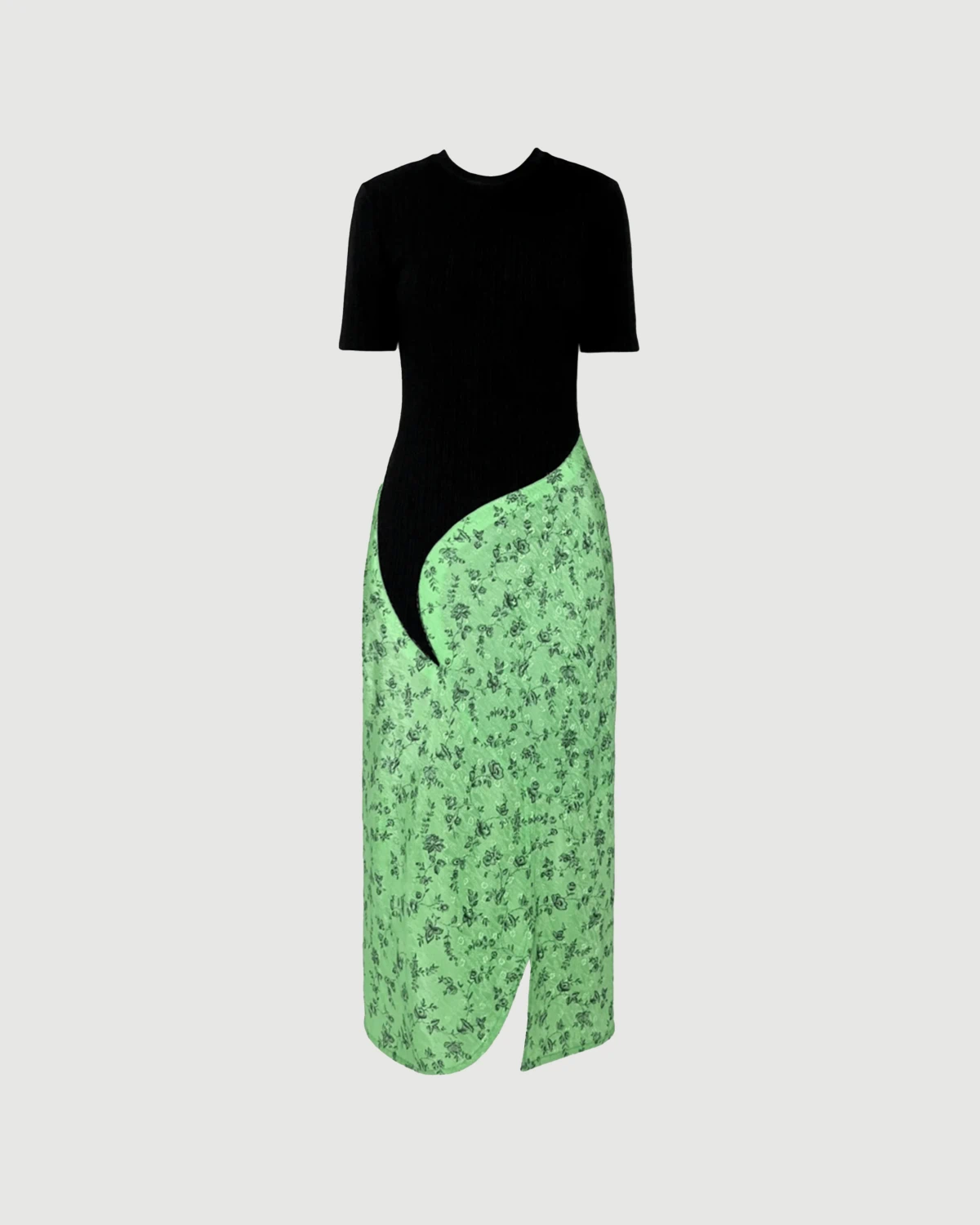 Paisley maxi dress