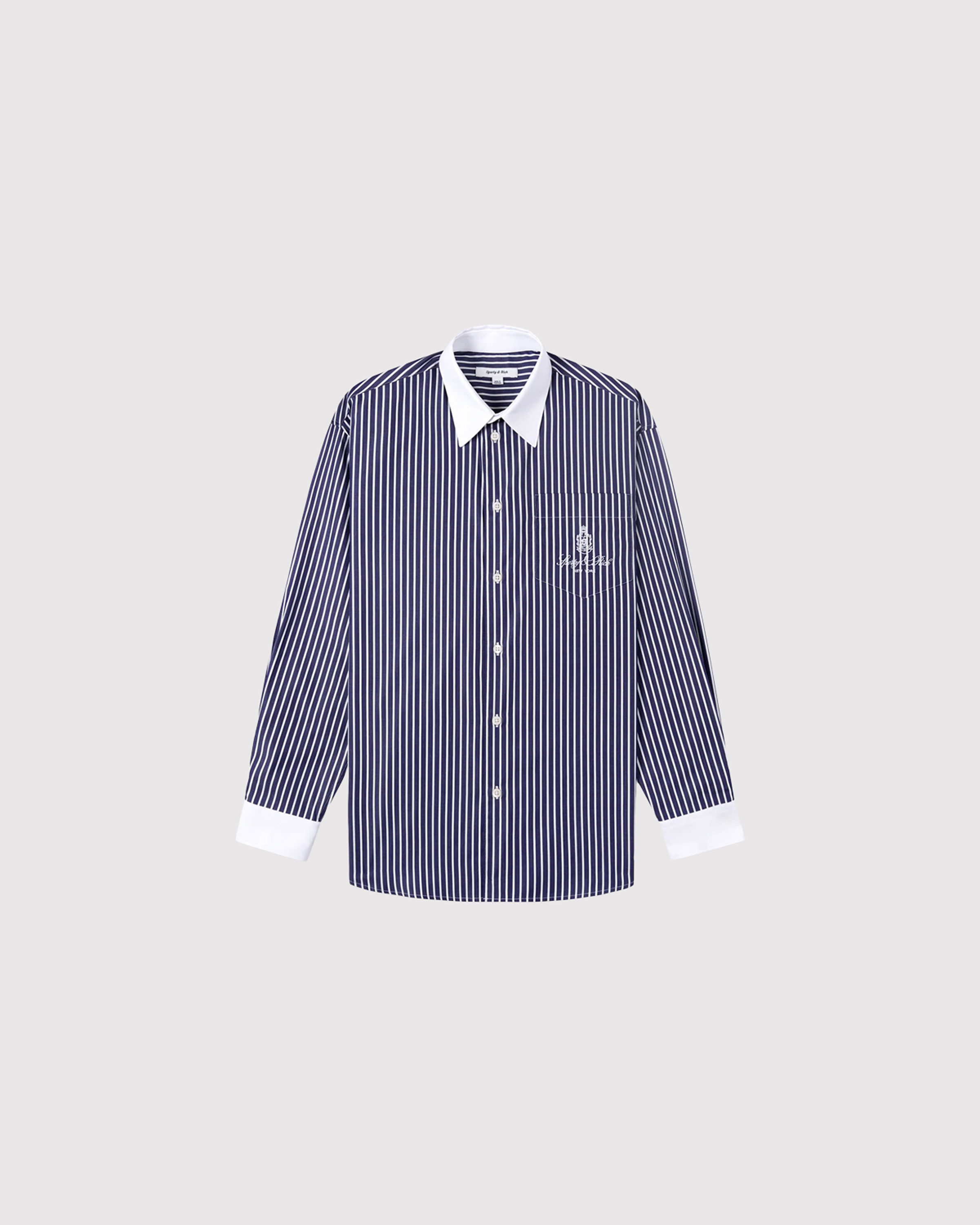 Oversized cotton shirt