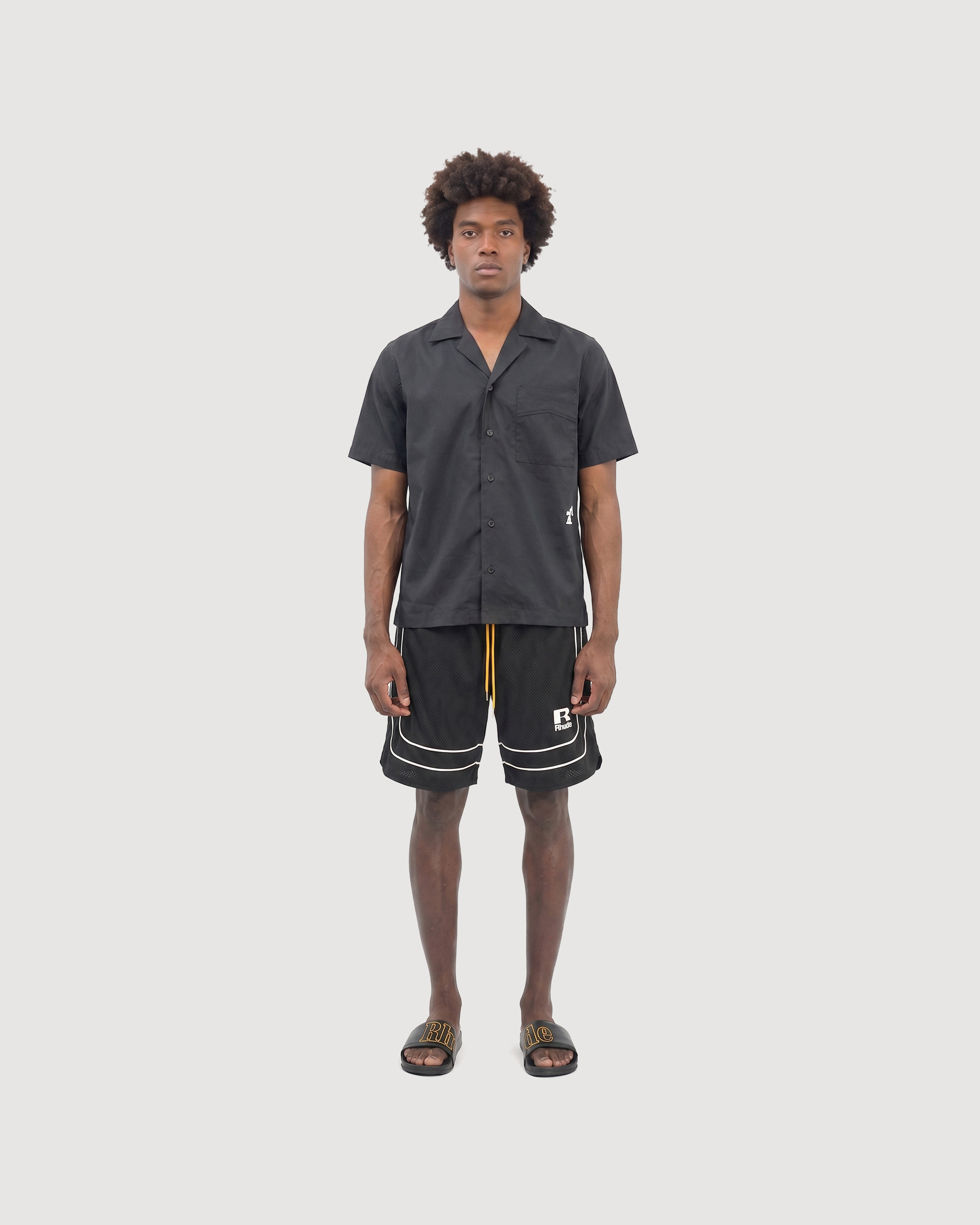 Camp collar shirt